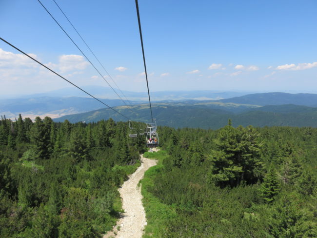 Rila Lakes chair lift. A Guide to Hiking Bulgaria's 7 Rila Lakes Trail in the Rila Mountains #bulgaria #hiking