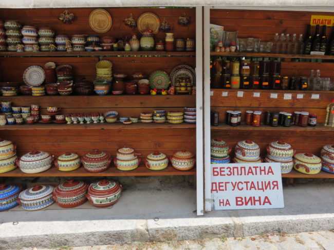 Tourist shop in Melnik. Visiting Melnik – Bulgaria’s smallest town #bulgaria