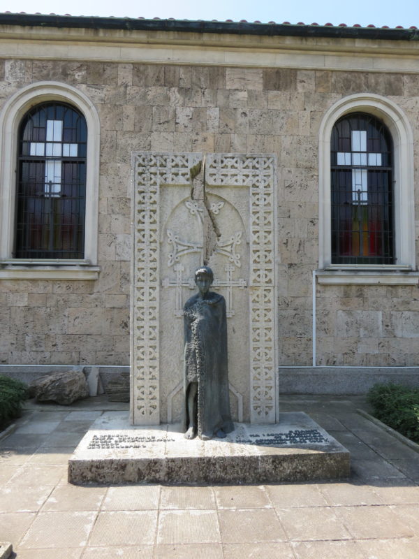 Holy Cross Armenian church monument to the victims of the Armenian genocide in the Ottoman Empire. Relaxing in Burgas on the Black Sea Coast #burgas #bulgaria