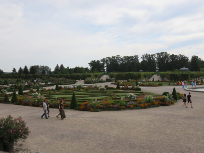 Rundale Palace gardens. A guide to visiting Bauska Castle and Rundale Palace in #latvia