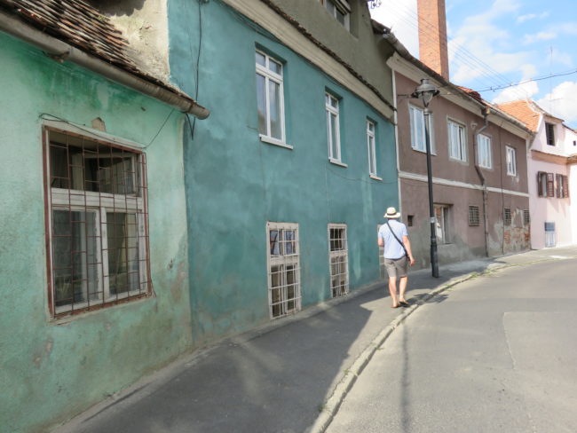 Sibiu's historic streets. How to spend an afternoon in Sibiu Romania #romania