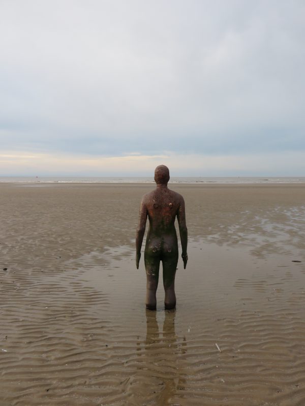 Crosby Beach 'Another Place' sculptures. Weekend Trip to Liverpool #liverpool