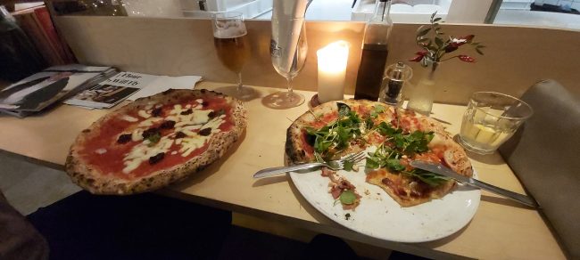 Dinner at Rudy’s Neapolitan Pizza. Weekend Trip to Liverpool #liverpool