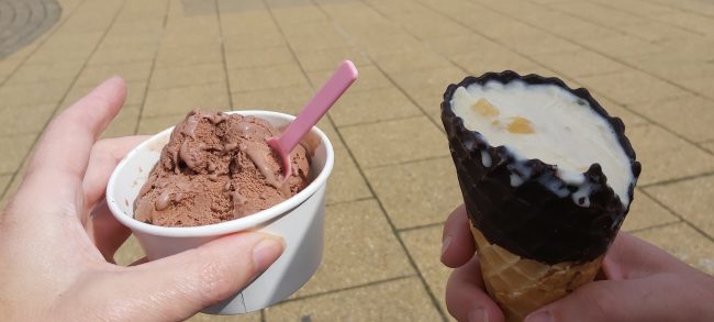 Isle of Wight ice cream. What to see and do in the Isle of Wight