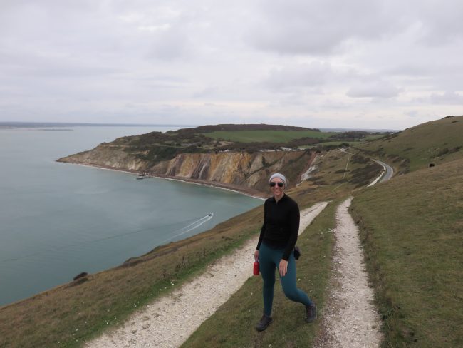 Views of the Needles Landmark Attraction. The Needles Headland and Tennyson Down. What to see and do in the Isle of Wight