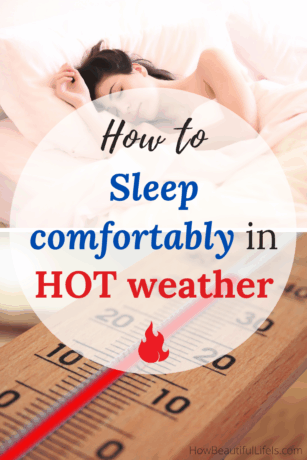 How to Sleep Comfortably in Hot Weather