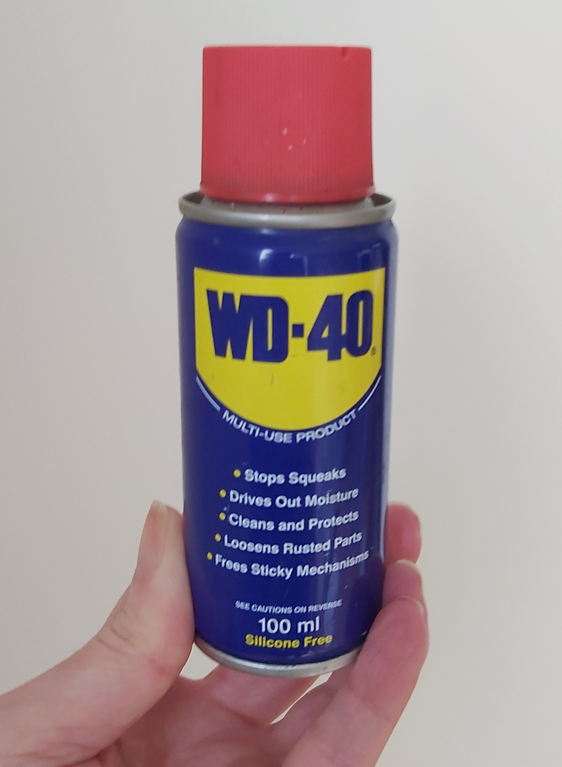 Stop using WD-40 wrong